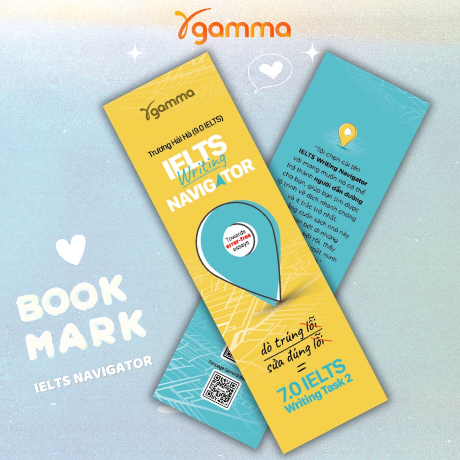 Bookmark IELTS NAVIGATOR - Đánh Dấu Sách Học IELTS