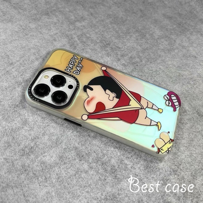 Ốp Điện Thoại Nhựa Cứng In Hình Hoạt Hình Cho iphone 11 12 13 14 15 pro max