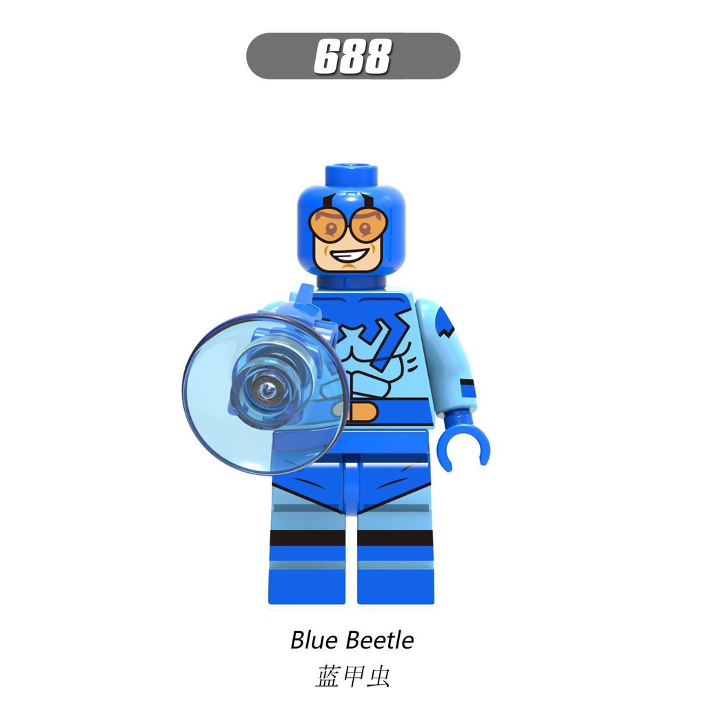 Mô Hình Đồ Chơi Lego xp563 marvel heroes blue beetle