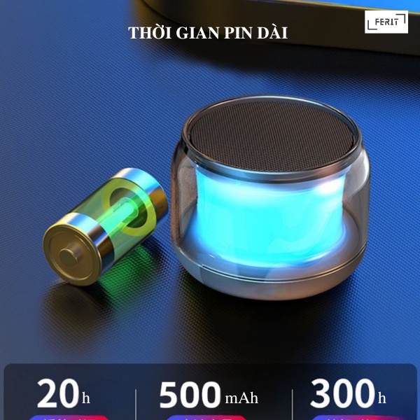 Loa bluetooth âm thanh siêu trầm - Loa không dây mini nhiều màu sắc