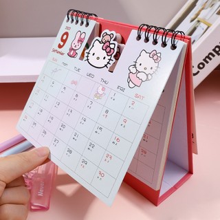 Lịch Để Bàn mini Hình sanrio hello kitty