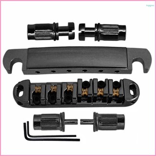 Precision Electric Guitar Bridge with Upper and Lower Split Bridge Ball Roller - Tune-O-Matic Bridge And Tailpiece - Enhance Your Guitar's Playability