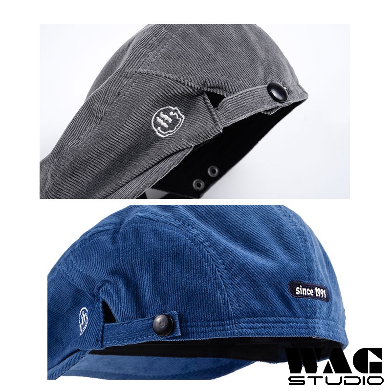 Mũ Lưỡi Trai Vải Nhung Phong Cách vintage Cho Nam Và Nữ