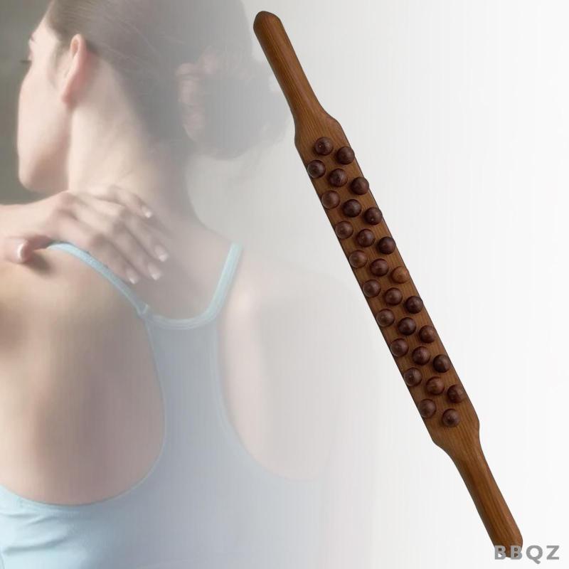 Dụng Cụ Mát Xa guasha Bằng Gỗ Cho Vai / Eo / Cánh Tay