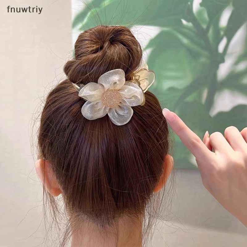 Kẹp Tóc Hình Hoa Hướng Dương Đính Đá Thanh Lịch Cho Nữ vn