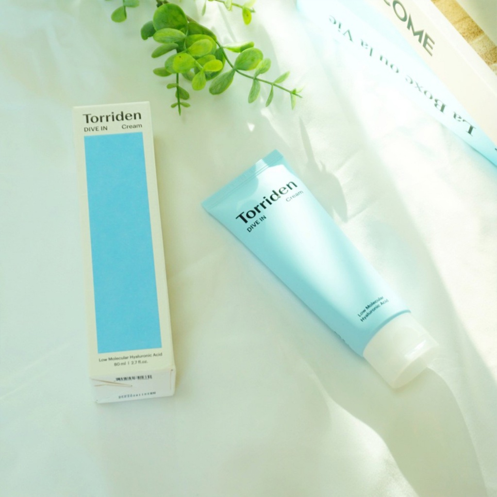 DIVE-IN Hyaluronic Acid Cream 80ml | Tinh Chất Tái Tạo Da Mặt Dưỡng Ẩm Tái Tạo Da