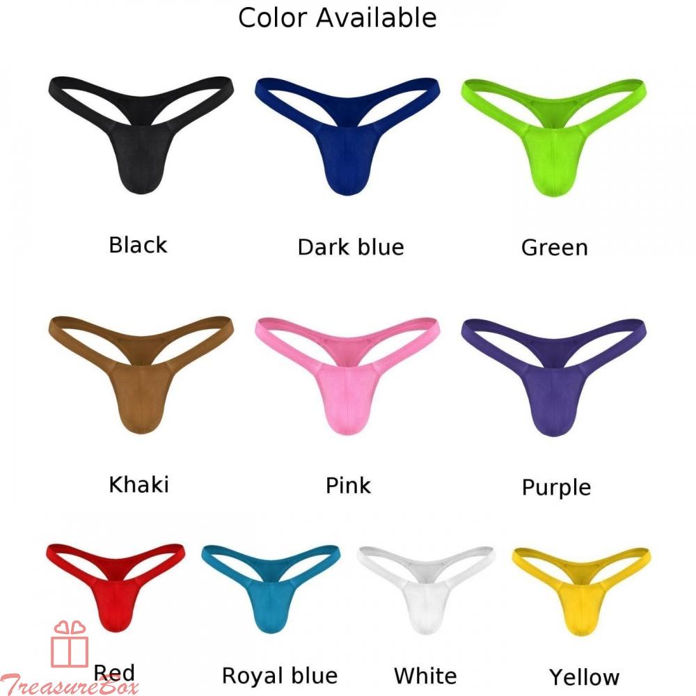 Quần Lót polyester Mềm Mại Màu Trơn Trọng Lượng Nhẹ Lưng Thấp Quyến Rũ Cho Nam
