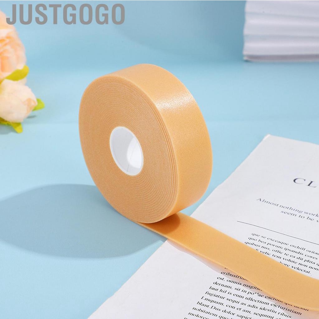 Justgogo Cuộn băng gót chân ngăn ngừa mài mòn Chăm sóc bàn chân bằng bọt linh hoạt có thể cắt được dành cho nam giới