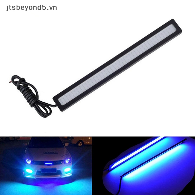 Đèn led cob drl Siêu Sáng Chống Thấm Nước dc 12v 17cm Cho Xe Hơi .