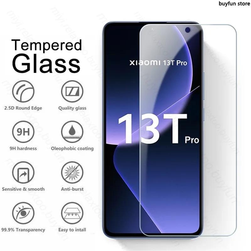 3pieces For Xiaomi Mi 13T 11T 10T 12T mi13 T Pro Screen Protector Protective Glass HD Tempered Film