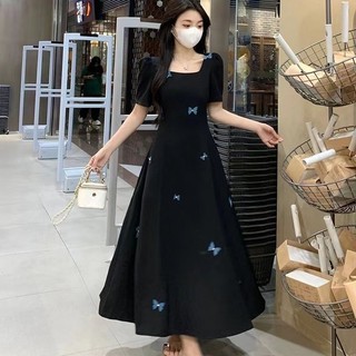 Đầm chữ a cổ vuông plus size dành cho nữ c12569