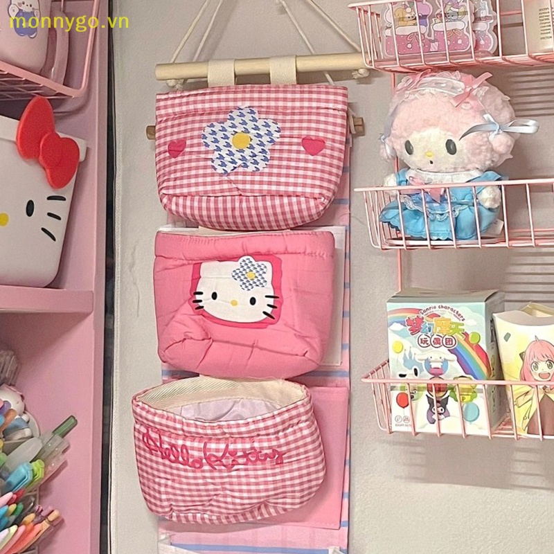 Thú Nhồi Bông Hình hello kitty Treo Trang Trí Dễ Thương