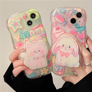 Ốp lưng Oppo Reno 14F 14 13F 13 12F 12 11f 11 10 Pro 8 8t 8z 7z 7 6 5 4 3 F11 Pro F9 Pro F5 Youth F7 F3 F1s A94 A93 A91 cartoon Graffiti Cute Cats bunny Bracket Wave edge soft phone case
