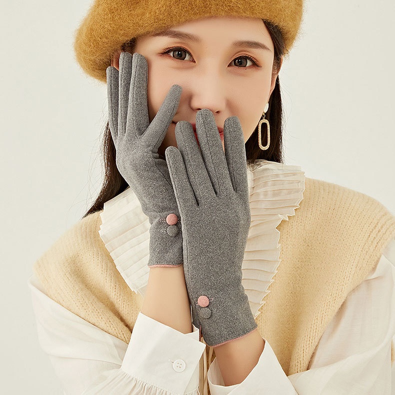 Găng Tay Giữ Ấm Mùa Đông Có Thể Chạm Màn Hình Cảm Ứng Dành Cho
