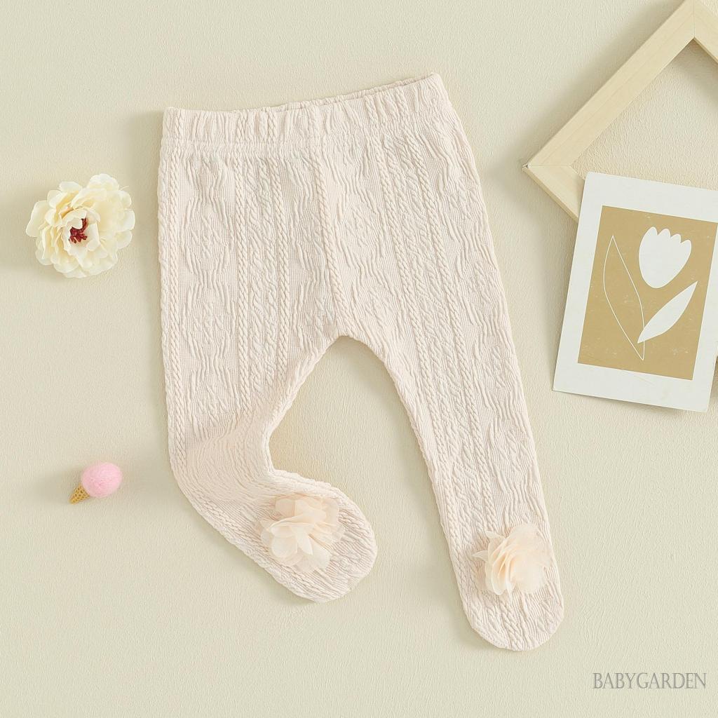 Quần legging Màu Trơn Dễ Thương Cho Bé Gái 0-18 Tháng Tuổi