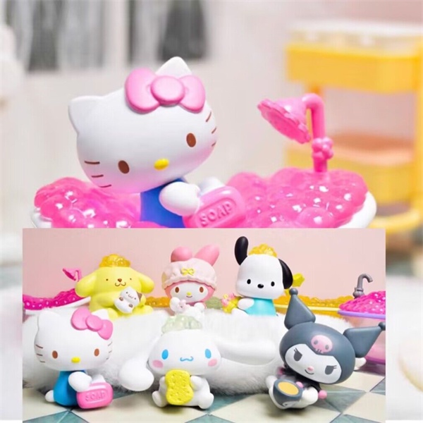 ★Đồ Chơi Nhân Vật hgtoys hgtoys hgtoys★  [] Búp Bê sanrio bath series Bí Ẩn Trang Trí Quà Tặng Thời Thượng