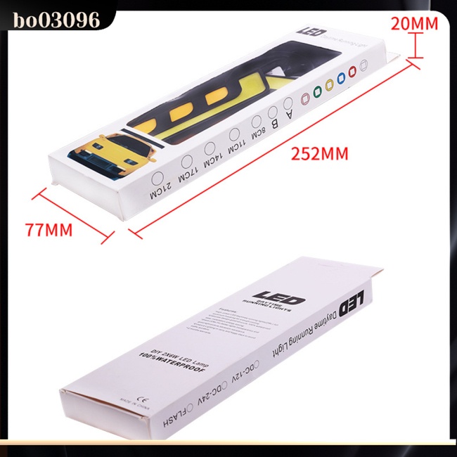 1 Cặp Đèn Tín Hiệu cob Độ Sáng Cao Không Thấm Nước Chống Trầy Xước Cho Xe Hơi
