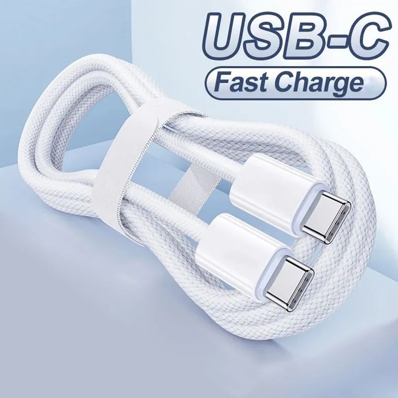 Pd Dây Cáp Sạc Nhanh 60w usb c Sang usb type c Cho iphone 15 pro plus pro max ipad samsung s22 23