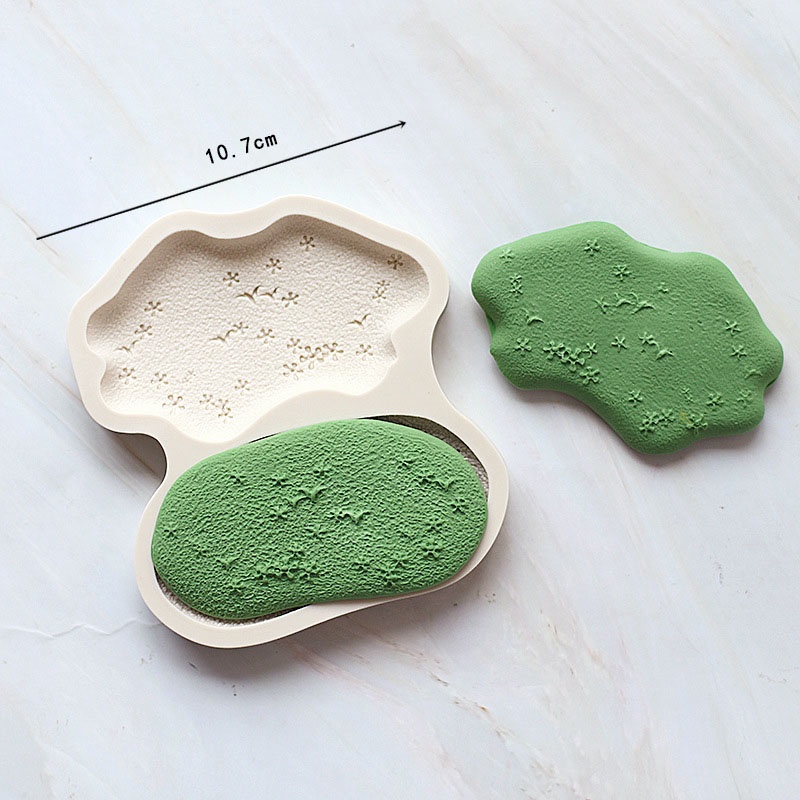 Khuôn silicone Tạo Hình Hàng Rào Cỏ Trang Trí Bánh Kẹo / Socola