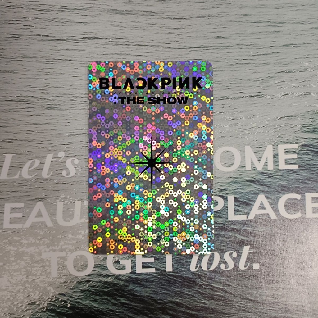 BLACKPINK The shonw live rose CD Thẻ nhỏ