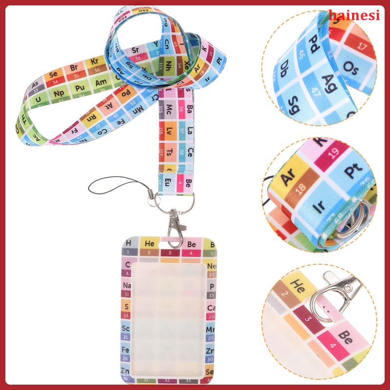 Dây Đeo Thẻ Hoa Văn Hóa Học hainesi