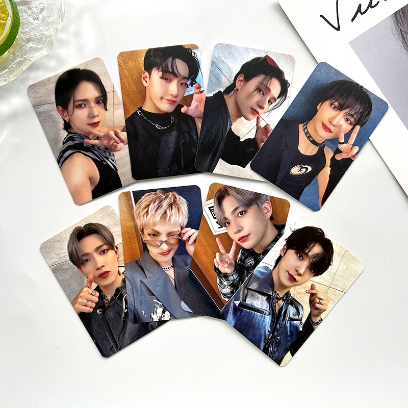 Bộ Thẻ Hình Nhóm Nhạc kpop ateez Độc Đáo
