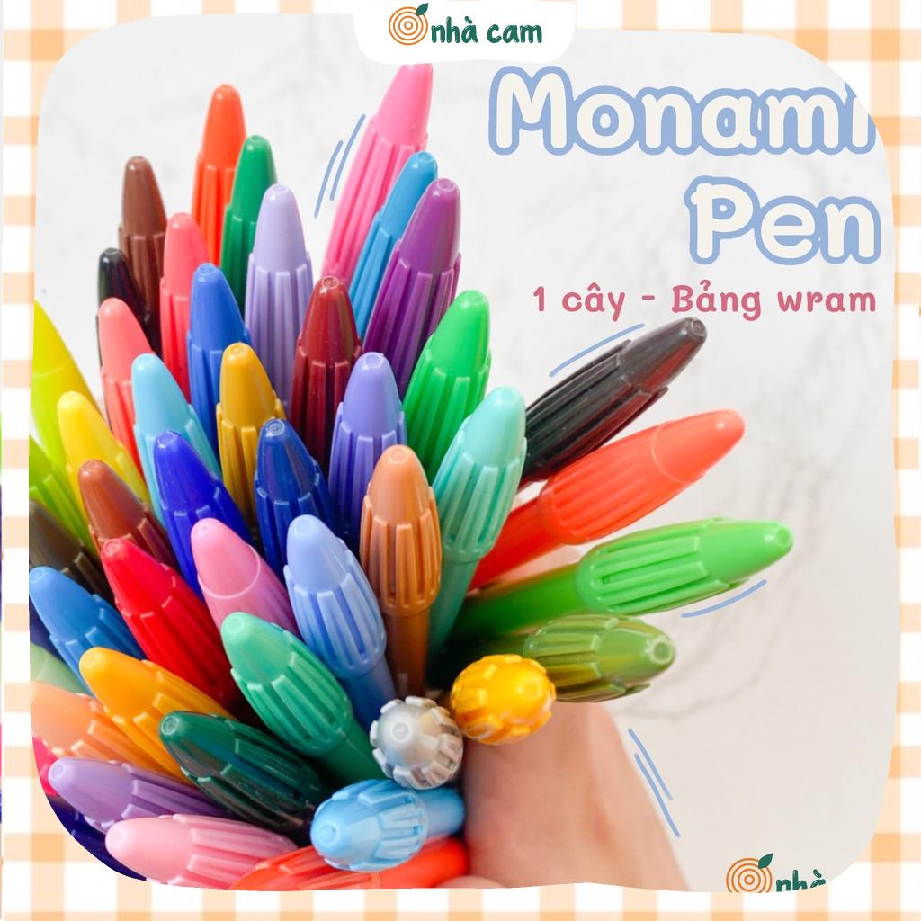 Bút Monami Plus Pen 3000 Nhà Cam (P2)