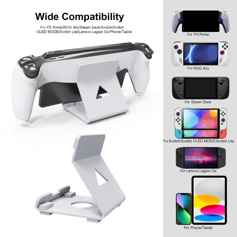 Doublebuy Bộ điều khiển trò chơi Stand Dock Hỗ trợ cho PS Portal Tay cầm chơi Game Giá đỡ bàn
