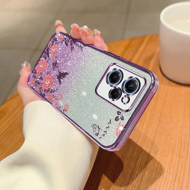 Ôp Điện Thoại Silicon Họa Tiết Bươm Bướm Cho xiaomi redmi note 13 pro plus 13pro + redmi note 12 12s pro plus 4g 5g 11 10 pro Ốp