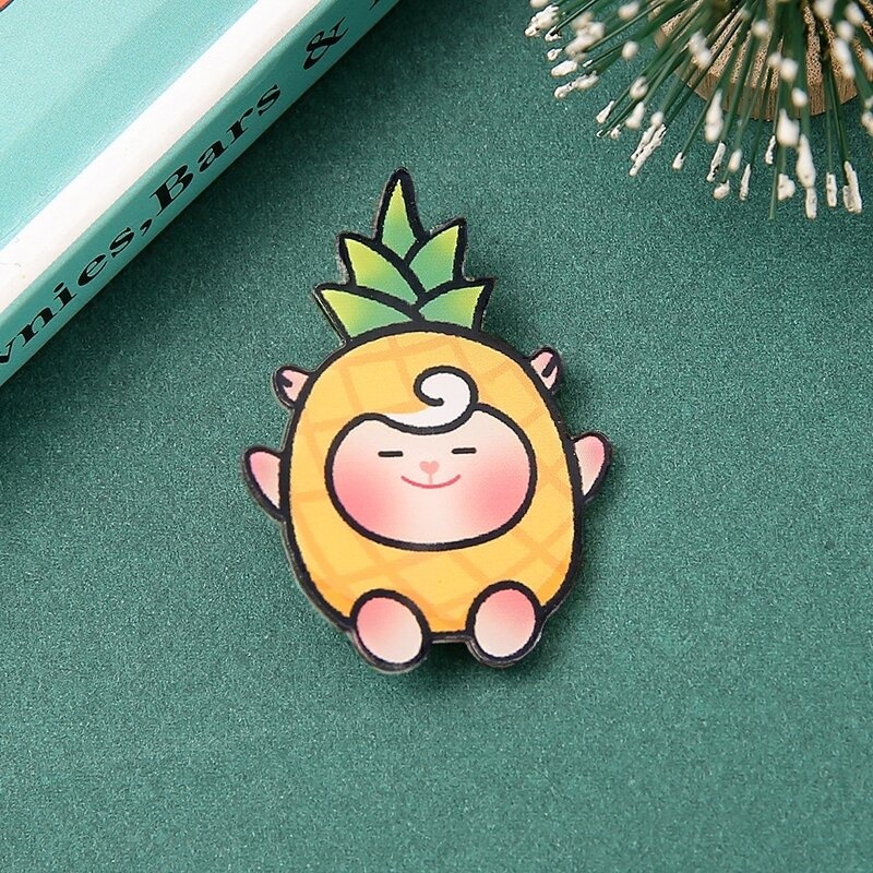 Trâm Cài Áo Hình Trái Cây Xinh Xắn Cho Nữ