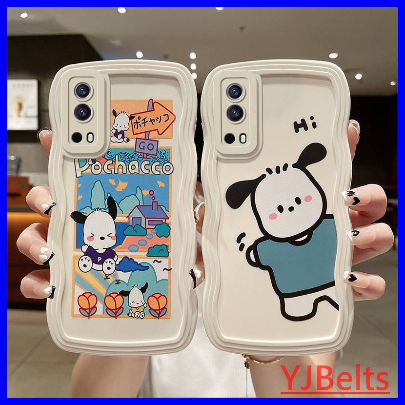 ốp lưng Vivo Y72 5G Vivo Y52 5G tpu Vỏ điện thoại cặp đôi silicon sóng lớn DBL