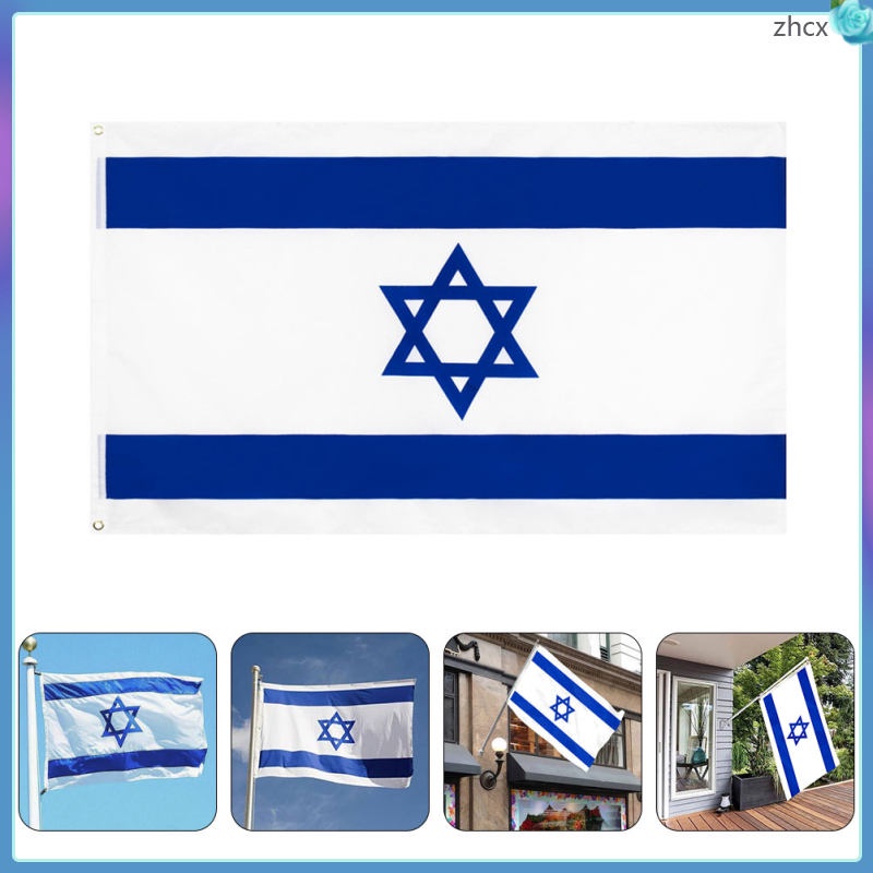 Cờ israel Treo Trang Trí Phong Cách Thể Thao zhihuicx