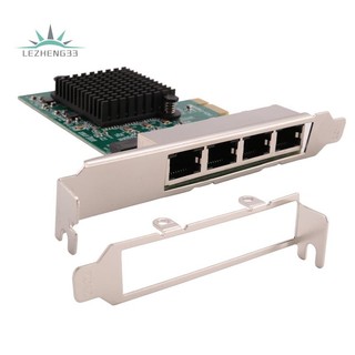 Card Mạng ethernet / ethernet / lan adapter pci-e rj45 4 Cổng Thẻ
