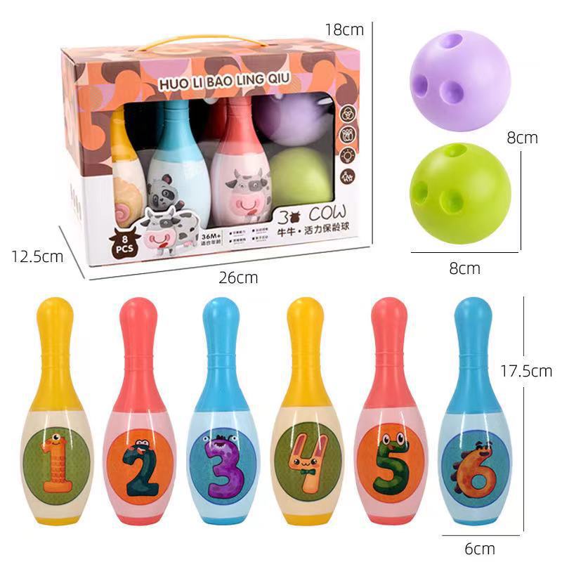 Bộ Đồ Chơi bowling Trong Nhà / Ngoài Trời Vui Nhộn Cho Bé