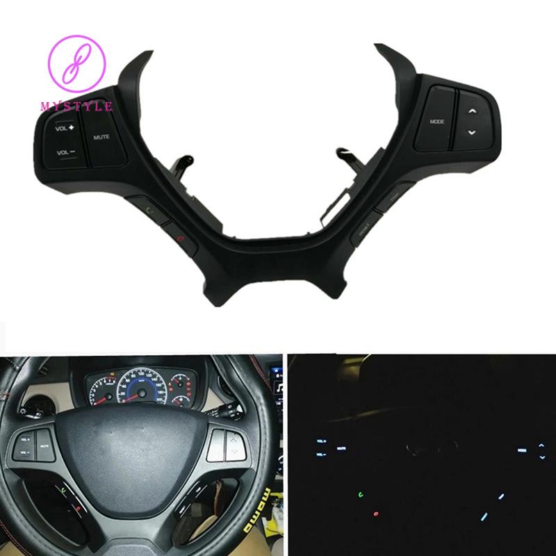 Nút Điều Khiển Vô Lăng Xe Hơi Thay Thế gaozuo523 Cho hyundai i10 2014 2015 2016 2017