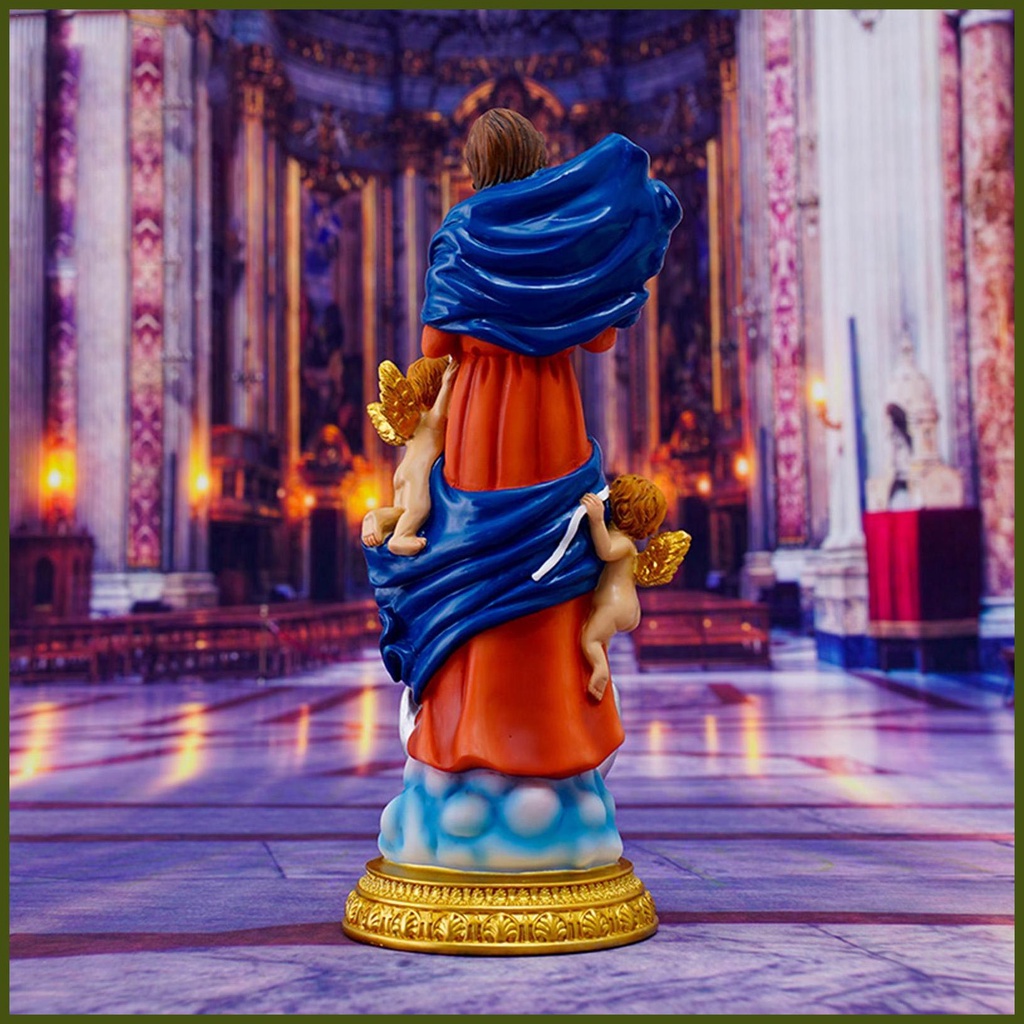 Toàn Bộ Tượng mary statue Bằng Nhựa resin Tinh Xảo Nhiều Màu Sắc Trang Trí Không Khí Và Hòa Bình Cho tongvn tongvn