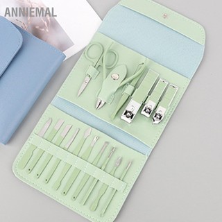 Bộ dụng cụ bấm móng tay 16 món - bộ cắt, bấm dũa móng tay - sét dụng cụ làm móng 16 chi tiết nail care cao cấp
