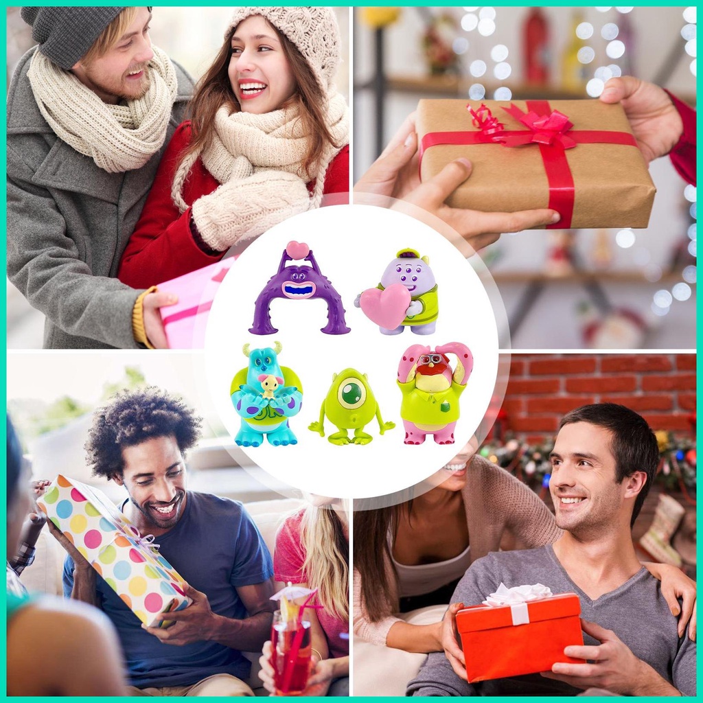 Set 5 Tượng anime monster Inc...