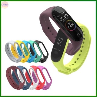 Dây đeo cao su Miband 6, Miband 5, Miband 4,Miband 3 chính hãng Mijobs - Dây đeo cao su Miband -L.H Store