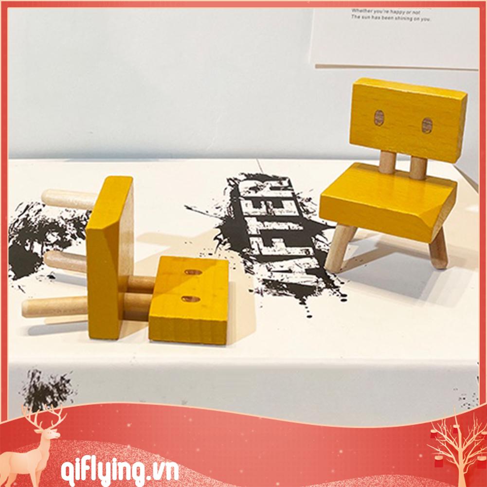 Ghế Hoạt Hình suzume Bằng Gỗ Thân Thiện Với Môi Trường Để Bàn Trang Trí