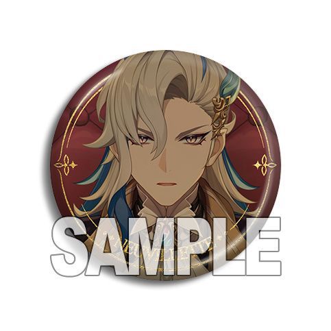 Ye genshin Huy Hiệu Cài Áo Tròn Hình Hoạt Hình anime Flyewinne lyney lynette Bọt Biển Làm Quà Tặng