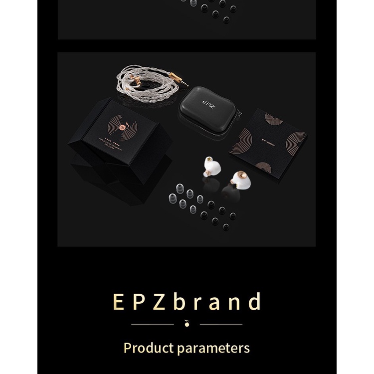 Tai Nghe Nhét Tai epz q5 Âm Thanh hifi Có Dây Cáp Tháo Rời Được