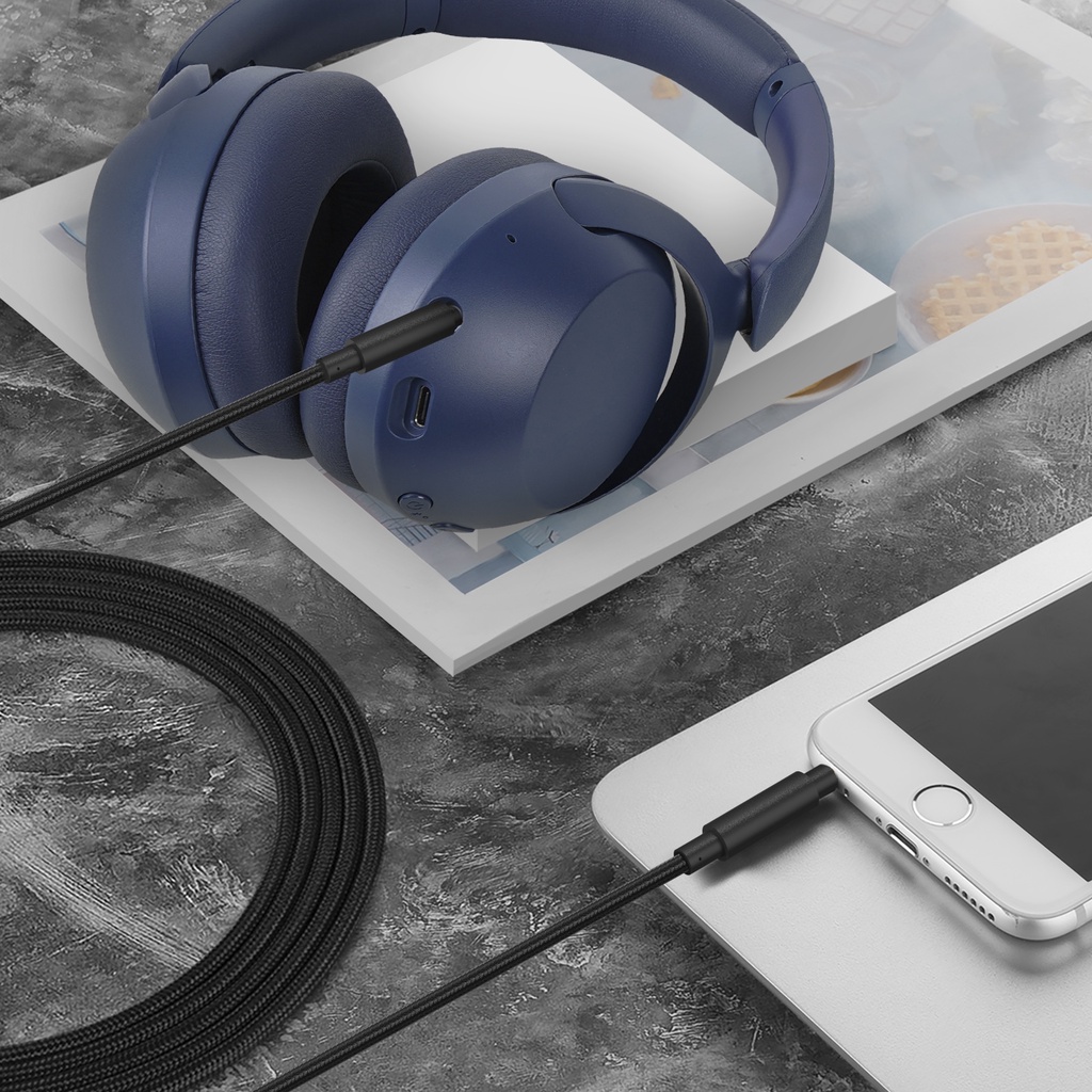 Cáp âm thanh Geekria Tương thích với Sony WH-XB910N, XB900N, 1000XM5, 1000XM4, 1000XM3, WH-CH520, WH-CH720N, WH-910N, Cáp INZONE H5