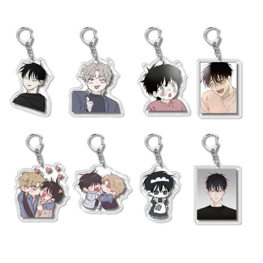 Francesco yaoi Móc Chìa Khóa acrylic Mặt acrylic Hình Nhân Vật Hoạt Hình Hàn Quốc Sáng Tạo Làm Quà Tặng Cho Cặp Đôi bl Xoài yaoi