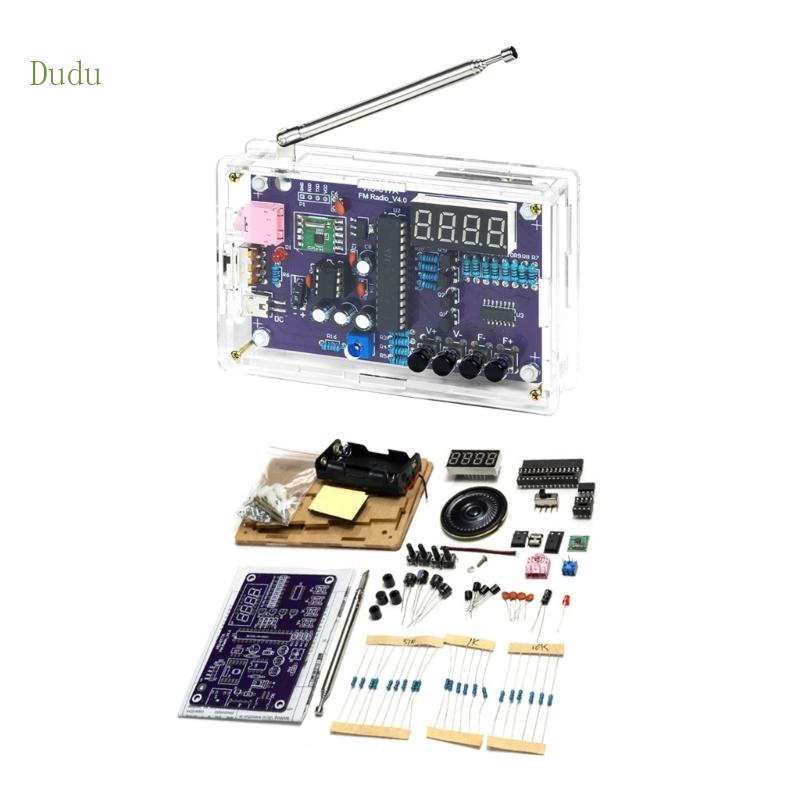 Dudu Bộ radio rda5807s 87-108mhz Có Màn Hình Kỹ Thuật Số Cho Học Sinh