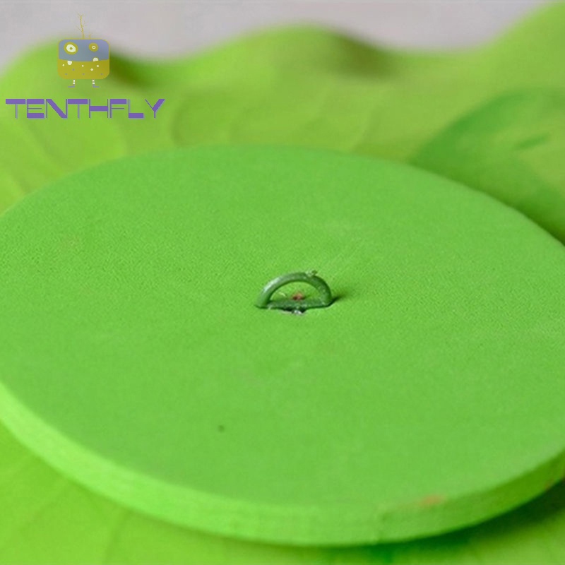 Mcehkf 18cm Hoa Sen Nhân Tạo Floag Nước Hoa Lily Cây Trang Trí Nhà Ao