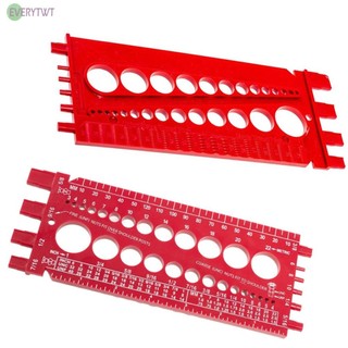 ✨✨✨Nut And Drill Bit Thread Screws Measuring Tool Metric Imperials Gauge Tester
