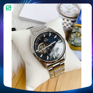 Đồng hồ nam orient small second open heart blue ra-ar0003l10b - máy automatic - kính sapphire