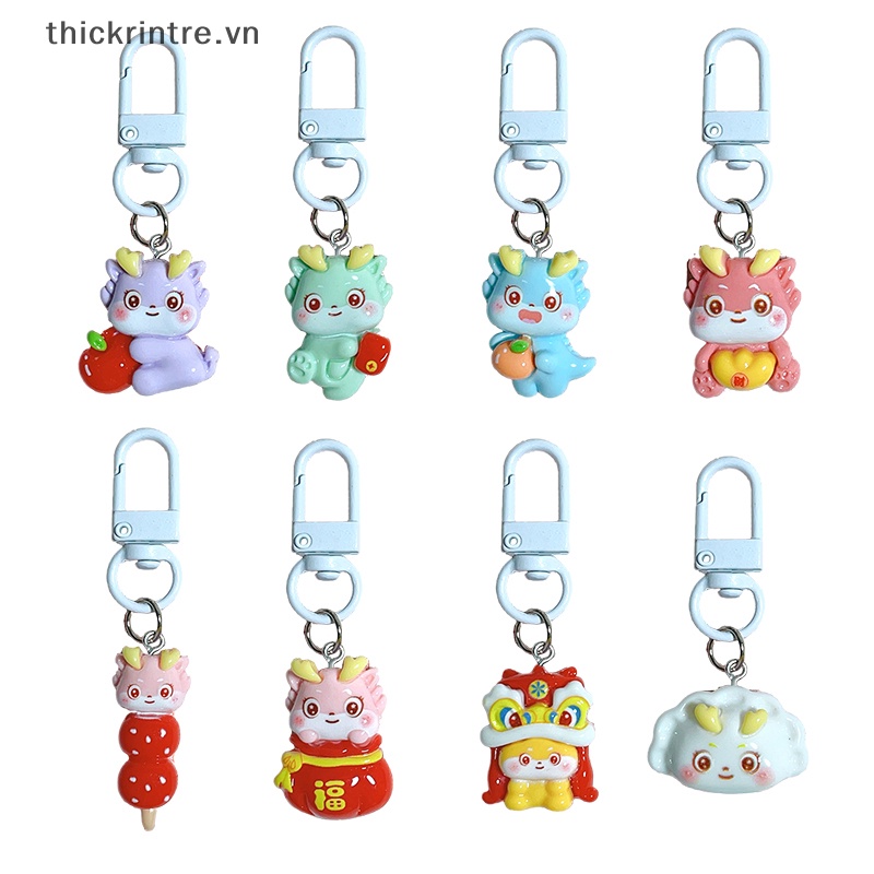 Th Phim Hoạt Hình Năm Con Rồng Con Đường Con Rồng Con Giáp Đỏ Có Móc Khóa Điện Thoại Trang Trí Túi Xách Xe Hơi vn
