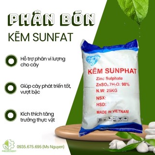 [SALE 1KG] PHÂN BÓN KẼM SUNPHATE (ZnSO4)